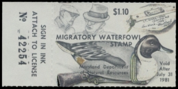 Picture of 1980 Maryland Duck Stamp