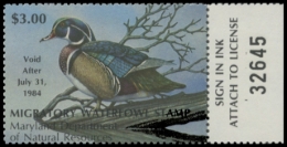 Picture of 1983 Maryland Duck Stamp