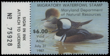 Picture of 1986 Maryland Duck Stamp