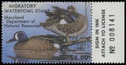Picture of 1989 Maryland Duck Stamp