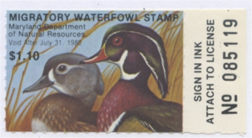 Picture of 1979 Maryland Duck Stamp