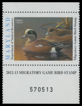 Picture of 2012 Maryland Duck Stamp
