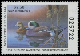 Picture of 1993 Louisiana Duck Stamp