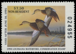 Picture of 1994 Louisiana Duck Stamp