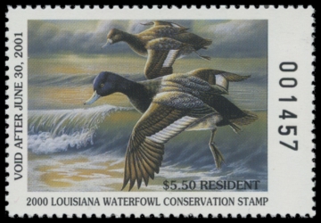 Picture of 2000 Louisiana Duck Stamp