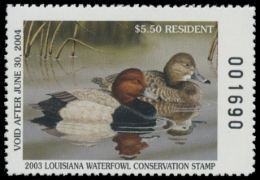 Picture of 2003 Louisiana Duck Stamp