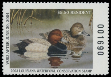 Picture of 2003 Louisiana Duck Stamp