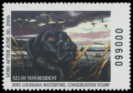 Picture of 2005 Louisiana Duck Stamp