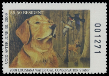 Picture of 2008 Louisiana Duck Stamp