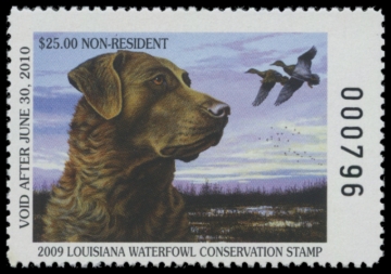 Picture of 2009 Louisiana Duck Stamp