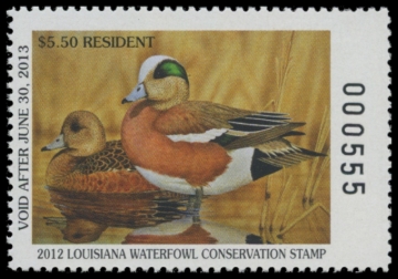 Picture of 2012 Louisiana Duck Stamp