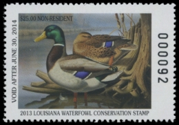 Picture of 2013 Louisiana Duck Stamp