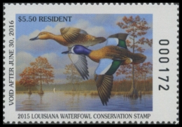 Picture of 2015 Louisiana Duck Stamp