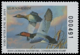 Picture of 2018 Louisiana Duck Stamp