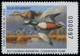 Picture of 2019 Louisiana Duck Stamp