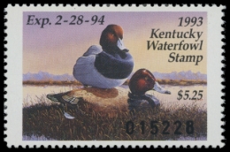 Picture of 1993 Kentucky Duck Stamp