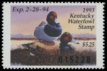 Picture of 1993 Kentucky Duck Stamp