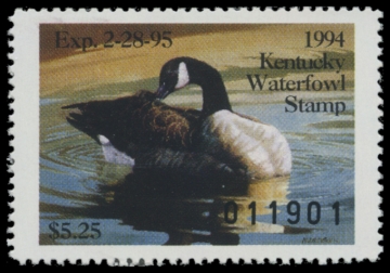 Picture of 1994 Kentucky Duck Stamp