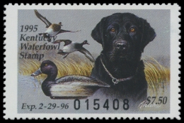 Picture of 1995 Kentucky Duck Stamp