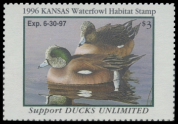 Picture of 1996 Kansas Duck Stamp