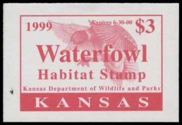 Picture of 1999 Kansas Duck Stamp