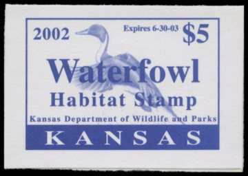 Picture of 2002 Kansas Duck Stamp