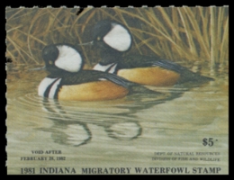Picture of 1981 Indiana Duck Stamp