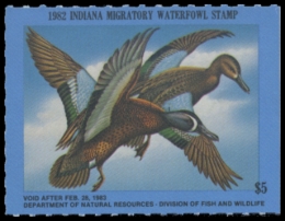 Picture of 1982 Indiana Duck Stamp