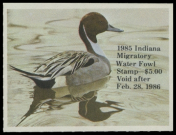 Picture of 1985 Indiana Duck Stamp