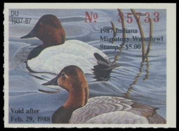 Picture of 1987 Indiana Duck Stamp