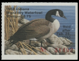 Picture of 1989 Indiana Duck Stamp