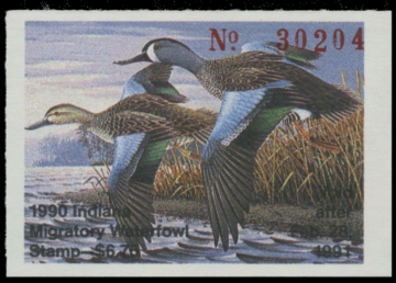 Picture of 1990 Indiana Duck Stamp
