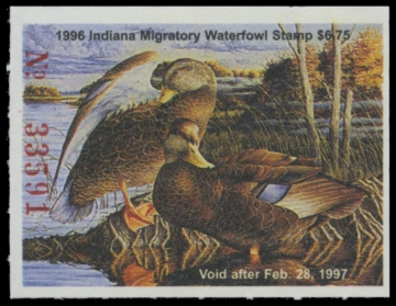 Picture of 1996 Indiana Duck Stamp
