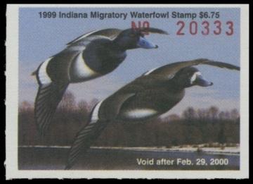 Picture of 1999 Indiana Duck Stamp