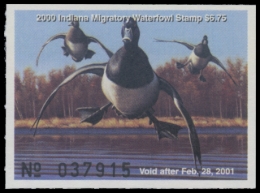 Picture of 2000 Indiana Duck Stamp