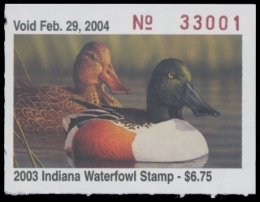 Picture of 2003 Indiana Duck Stamp