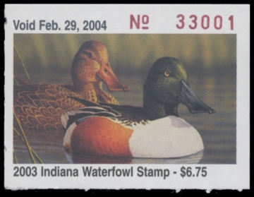 Picture of 2003 Indiana Duck Stamp
