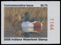 Picture of 2008 Indiana Duck Stamp