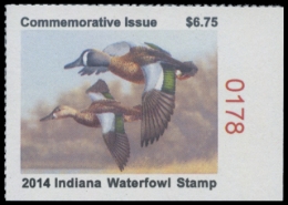 Picture of 2014 Indiana Duck Stamp