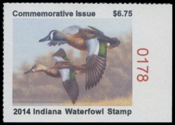 Picture of 2014 Indiana Duck Stamp