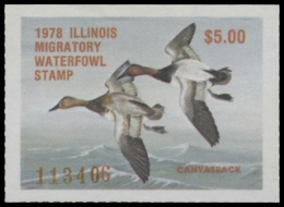 Picture of 1978 Illinois Duck Stamp