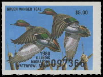 Picture of 1980 Illinois Duck Stamp