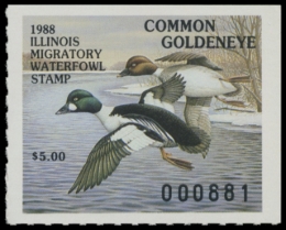 Picture of 1988 Illinois Duck Stamp