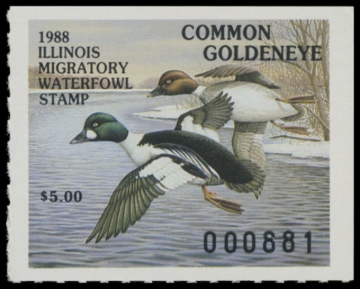 Picture of 1988 Illinois Duck Stamp