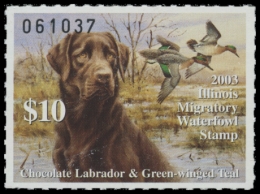Picture of 2003 Illinois Duck Stamp