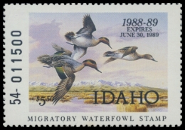 Picture of 1988 Idaho Duck Stamp