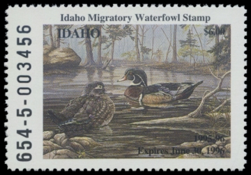 Picture of 1995 Idaho Duck Stamp