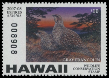 Picture of 2007 Hawaii Duck Stamp