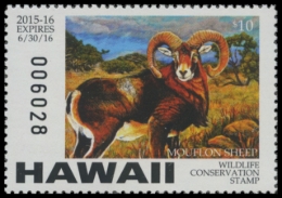 Picture of 2015 Hawaii Duck Stamp