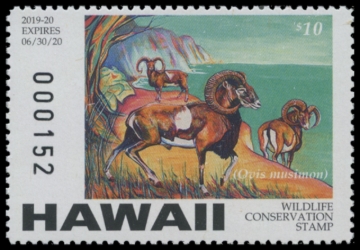 Picture of 2019 Hawaii Duck Stamp